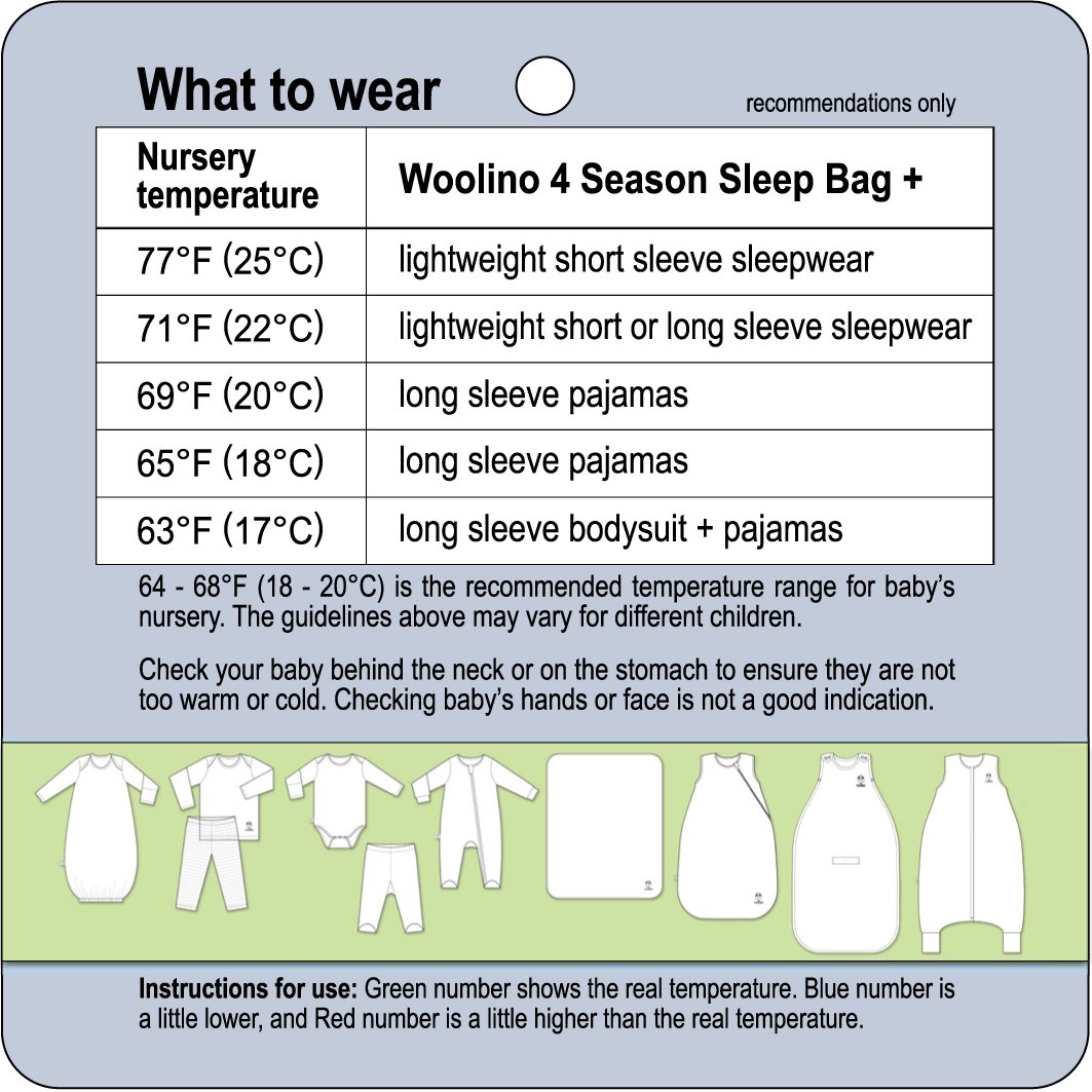 woolino sleep bag with feet